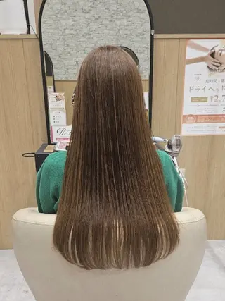 ロング カラー UNIX ららぽーと豊洲店所属・透明感カラー️🫧‪ ℝ𝕚𝕟𝕒のヘアスタイル