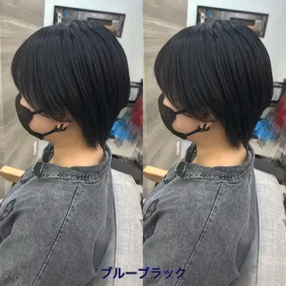 ショート lovis🧸ゆうあ 🧸/透明感カラーのヘアスタイル