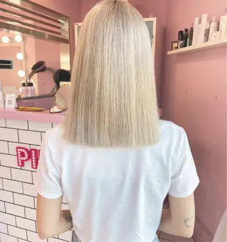 ミディアム カラー moana surfriderのヘアスタイル