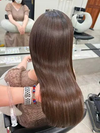 ロング 🎀うる艶モテ髪🎀 透明感/ユナのヘアスタイル