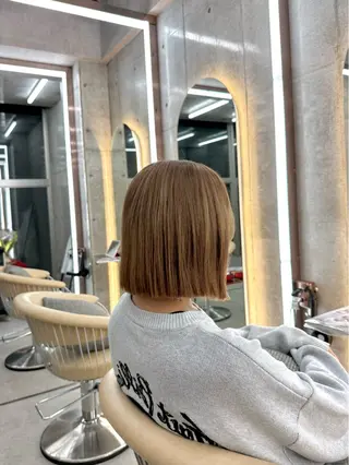 ミディアム 似合わせボブ🌺 艶髪特化💗村松優斗のヘアスタイル