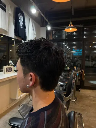 ショート メンズ East Side Barbershop所属・阿部 慈導のヘアスタイル