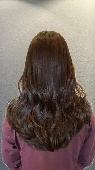 ロング 太田 知里のヘアスタイル