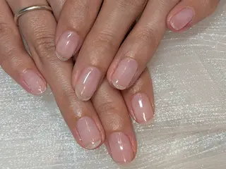 ネイル ネイリストゆか💅 長さだし、深爪矯正のネイルデザイン