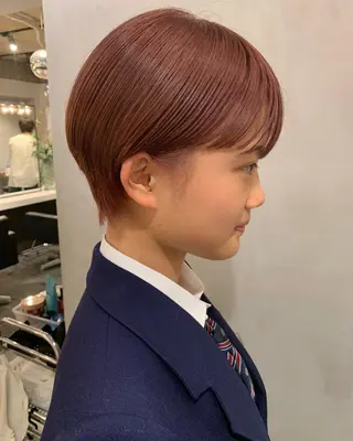 ショート カラー アンニュイヘア🪽 ayumiのヘアスタイル