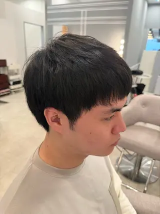 ショート メンズ Eclat【エクラ】所属・三上 莉里のヘアスタイル