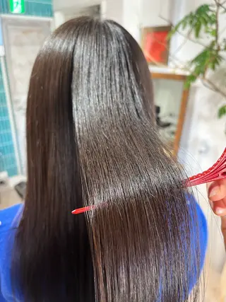 セミロング カラー 新宿/髪質改善 艶カラー👶Renaのヘアスタイル