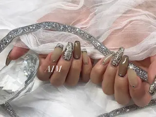 ネイル ネイルサロンAim 河原町［ヘアセット　ヘアエクステ　着付　専門店］所属・AIM 百夏のネイルデザイン
