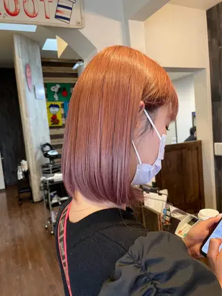 ミディアム カラー 中川原 大介のヘアスタイル