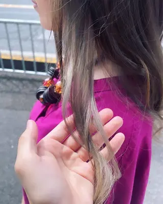 カラー Le rond所属・はる とのヘアスタイル