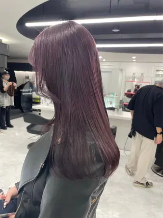 ロング カラー 透明感/艶髪/💖 トレンドスタイル💖のヘアスタイル