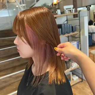 カラー インナーカラー♡ Nanakoのヘアスタイル