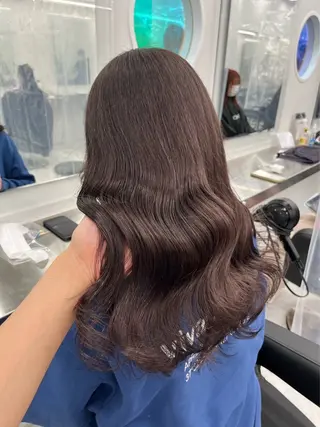 ロング カラー 表参道/透明感カラー /暗髪/ジュキヤのヘアスタイル