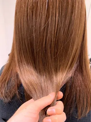 ロング 🥞ベージュ系カラー 【すずきりほ】🥞のヘアスタイル