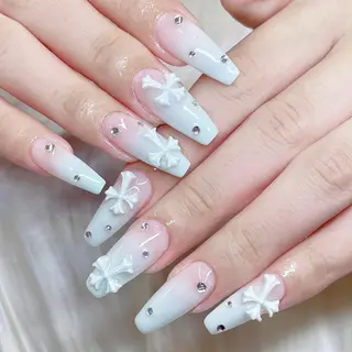 ネイル 🦋チップ長さだし 専門店🦋のネイルデザイン