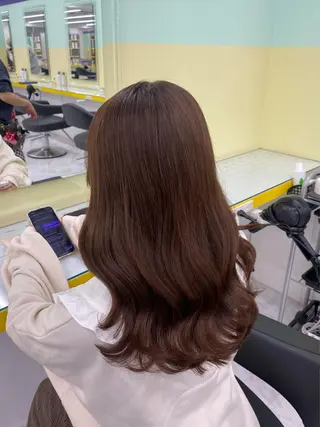 ロング 肌なじみベージュ 🦋azu🦋のヘアスタイル