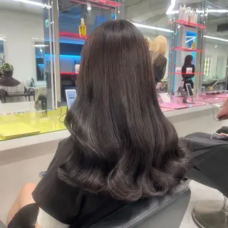 ロング カラー 🩶透明感ミルク ティー🩶 maoのヘアスタイル