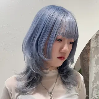 ミディアム カットモデル募集中 ‎🤍AMANE🤍のヘアスタイル