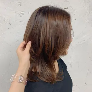 カラー Noele hair atelier(ノエルヘアアトリエ)所属・北上ゆい/個性派/ ナチュラルアレンジのヘアスタイル