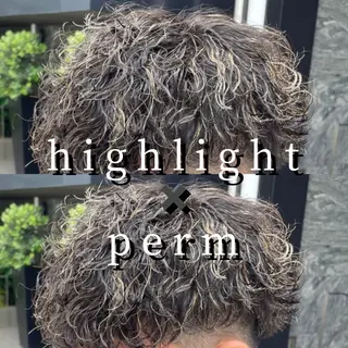 ショート パーマ指名率No1 メンズ特化ケイトのヘアスタイル