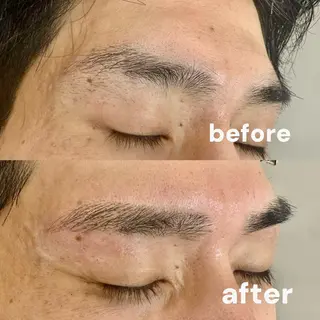 メンズ アイブロウ GO TODAY シェアサロン 銀座Eclara所属・銀座/アイリスト misakiの眉毛・アイブロウイメージ