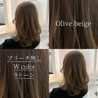 セミロング youres hair 髪質改善トリートメント&ヘッドスパ  新宿三丁目店【ユアーズヘア】所属・🦋透明感カラー 👑NODOKA🦋のヘアスタイル