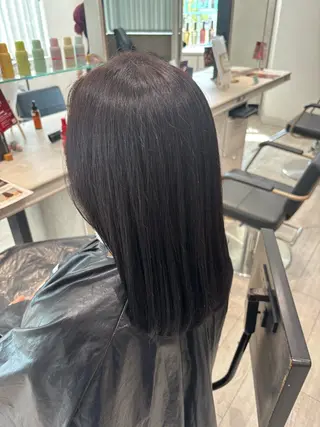 セミロング カラー 💎Ash八王子💎 さら🍬のヘアスタイル