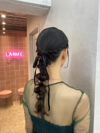 ロング カラー ヘアアレンジ なな💎韓国系/ 渋谷💎のヘアスタイル