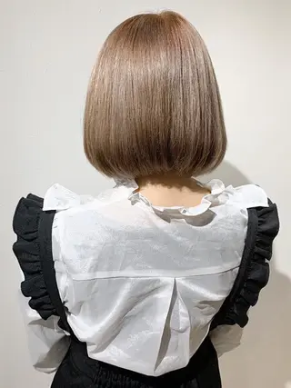 ロング カラー パーマ ヘアアレンジ Device ディバイスのヘアスタイル
