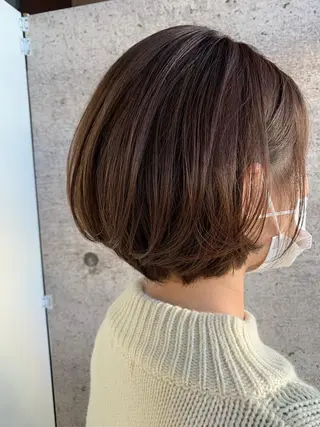 ショート 透明感カラー💎 AYAのヘアスタイル