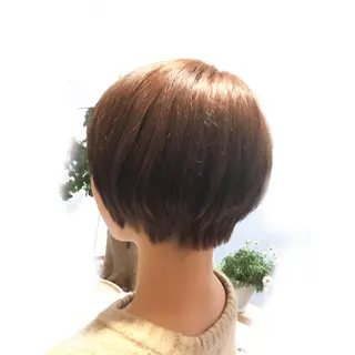 ショート 安永 涼のヘアスタイル