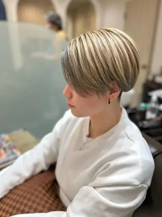 ショート メンズ Chou所属・Chou kahoのヘアスタイル