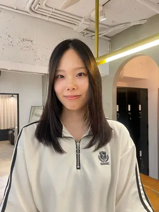 ロング LOREN/ miuのヘアスタイル