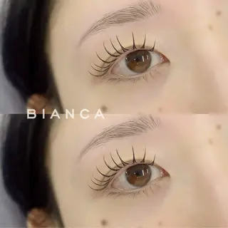 マツエク・マツパ 🌐 BIANCA endo 🌐のマツエク・マツパデザイン