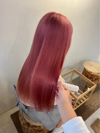 ロング 中岡 心音のヘアスタイル