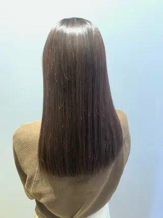 ロング 田中 優菜のヘアスタイル