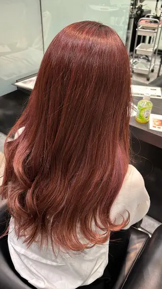 ロング 林 美月のヘアスタイル
