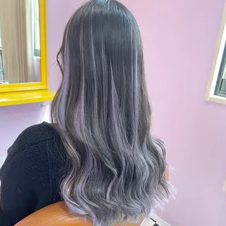 ロング ちび編み込みエクステ YUMA🐮のヘアスタイル