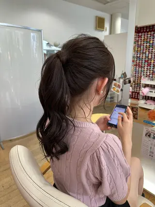 カラー ヘアアレンジ CO&CO HAIR所属・山本 瑠華のヘアスタイル