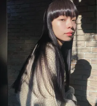 ロング ボブ/レイヤー/艶 🦕risa 森下のヘアスタイル