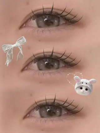 マツエク・マツパ Alice茶屋町所属・Alice 西山のマツエク・マツパデザイン