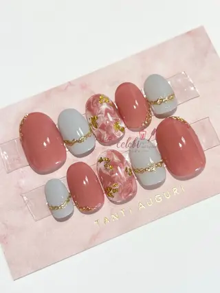 ネイル オーダーネイルチップ サロンcelebiのネイルデザイン