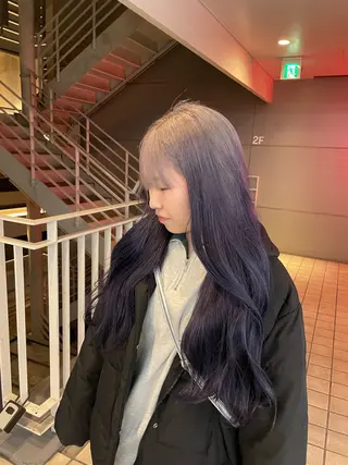 ロング カラー RAF Sakuraのヘアスタイル