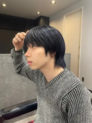 ショート カラー メンズ men'scut募集 /艶カラー/上杉健太のヘアスタイル