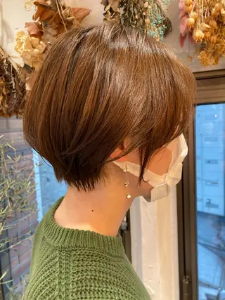 ショート Loom .by Sea  ルームバイシー所属・レイヤー/前髪/ 韓国/CHIHIROのヘアスタイル