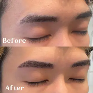 メンズ かずや🍀/髪質改善 /艶髪カラー/眉毛のヘアスタイル