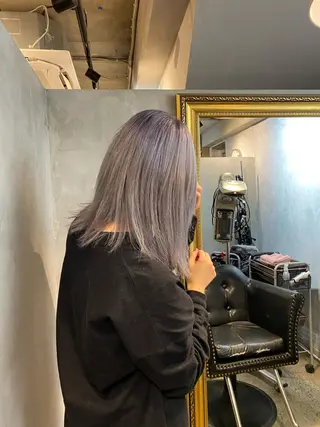 セミロング MIYU💋💖 〈XENA渋谷本店〉のヘアスタイル