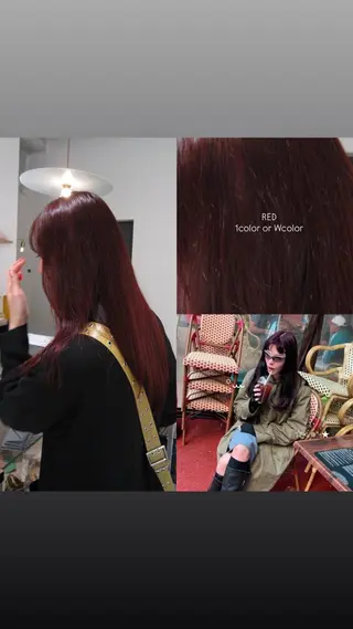 ロング カラー 🌷似合わせカラー 🌷/岡崎/アイ🐰のヘアスタイル