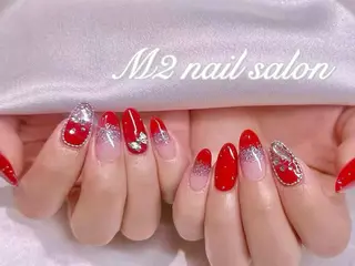 ネイル 長さだし専門店 M2　rikaのネイルデザイン
