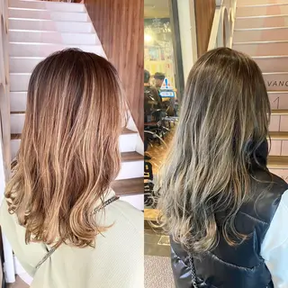 ロング カラー パーマ ヘアアレンジ メンズ 【暗め透明感カラー】 【インナー】小島良太のヘアスタイル